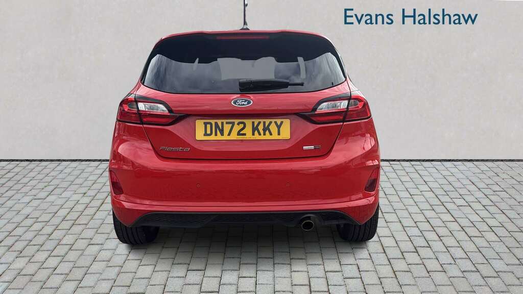 Ford Fiesta 1.0 Ecoboost Hybrid Mhev 125 St-line 2023 DN72KKY Red #5