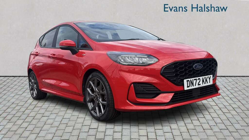 Ford Fiesta 1.0 Ecoboost Hybrid Mhev 125 St-line 2023 Red