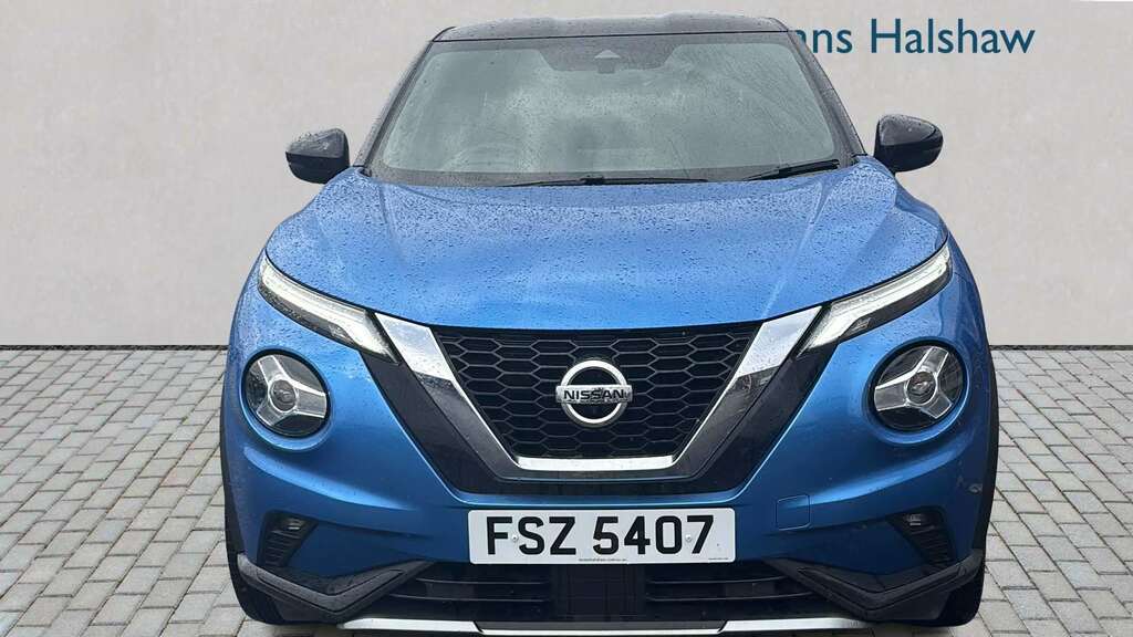 Nissan Juke 1.0 Dig-t 114 Tekna Dct 2021 FSZ5407 Blue #4