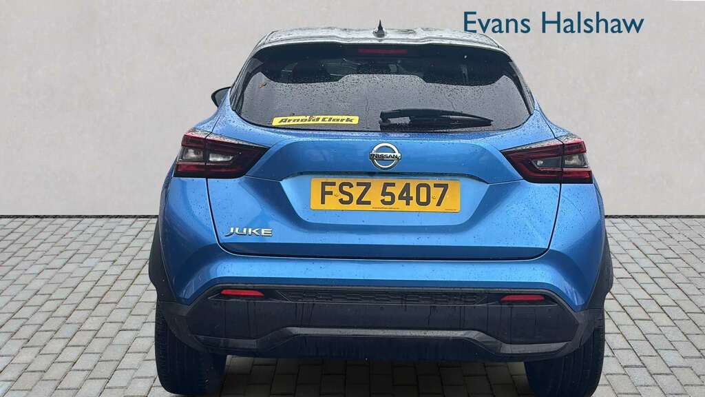 Nissan Juke 1.0 Dig-t 114 Tekna Dct 2021 FSZ5407 Blue #5