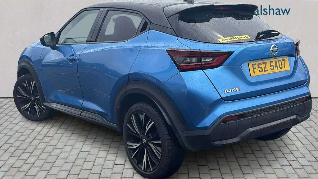 Nissan Juke 1.0 Dig-t 114 Tekna Dct 2021 FSZ5407 Blue #2