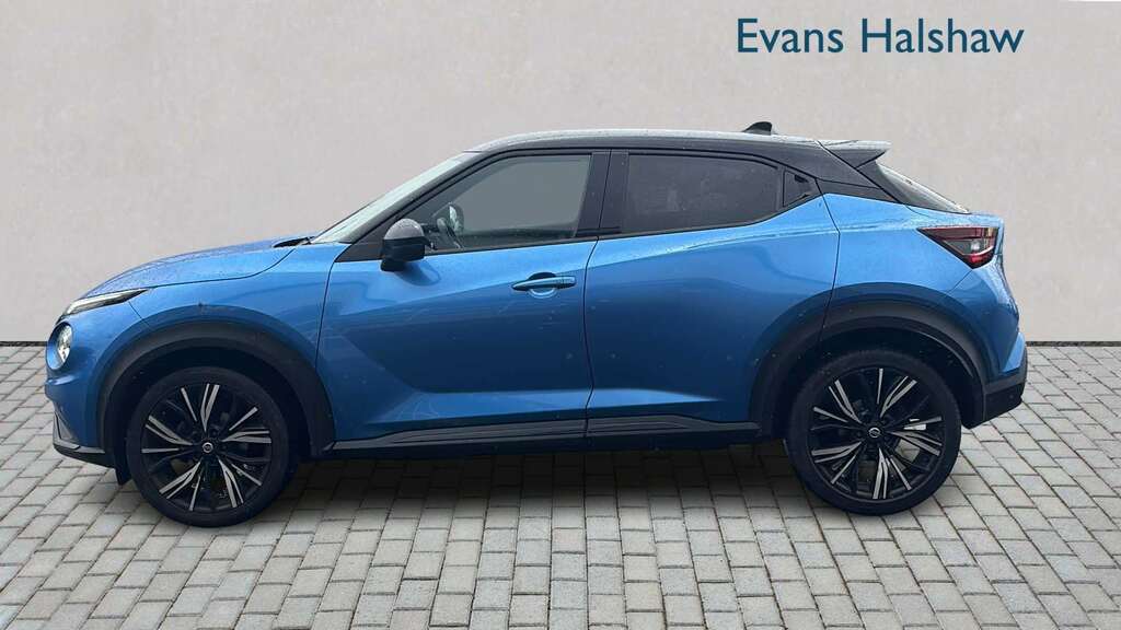 Nissan Juke 1.0 Dig-t 114 Tekna Dct 2021 FSZ5407 Blue #3
