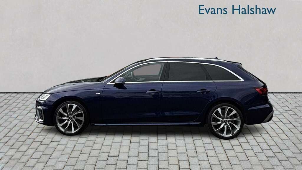 Audi A4 35 Tfsi S Line S Tronic 2020 WV70LKG Blue #4