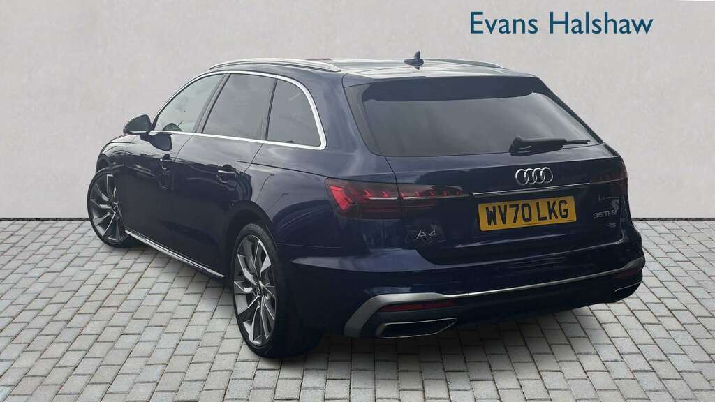 Audi A4 35 Tfsi S Line S Tronic 2020 WV70LKG Blue #2
