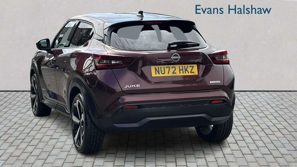 Nissan Juke 1.6 Hybrid Tekna 2023 NU72HKZ Red #4
