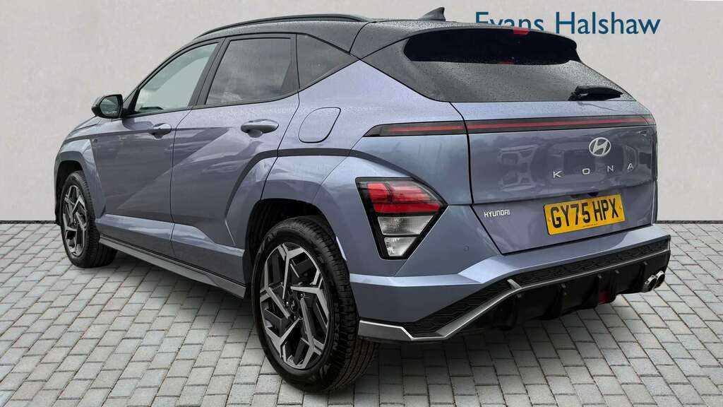 Hyundai Kona 1.0T 100 N Line 2025 GY75HPX Blue #5
