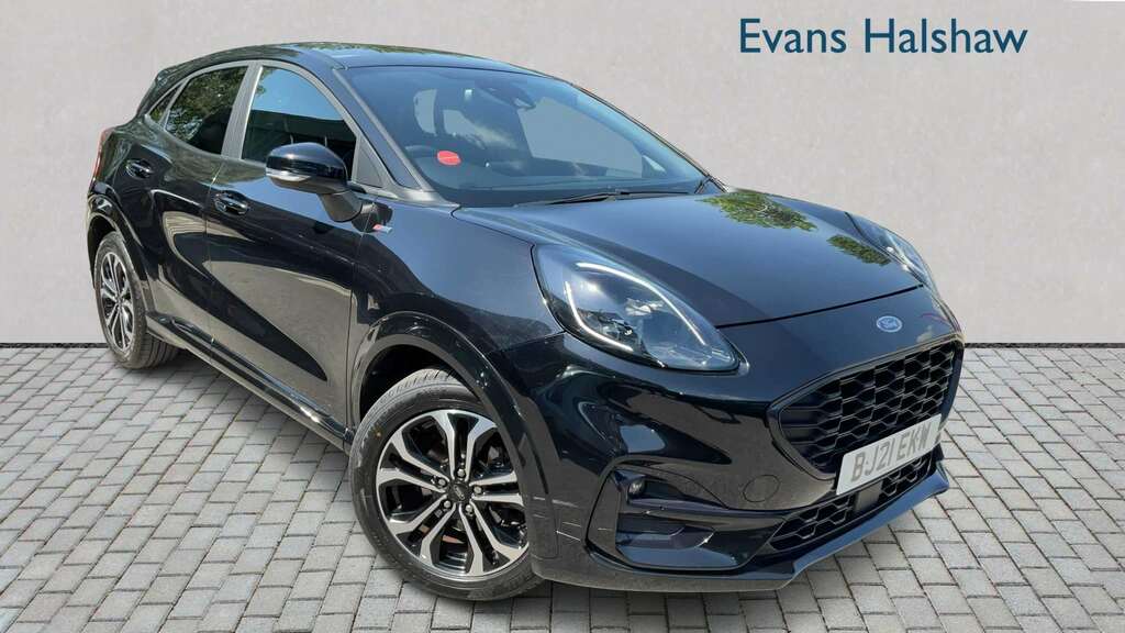 Ford Puma 1.0 Ecoboost Hybrid Mhev St-line 2021 Black