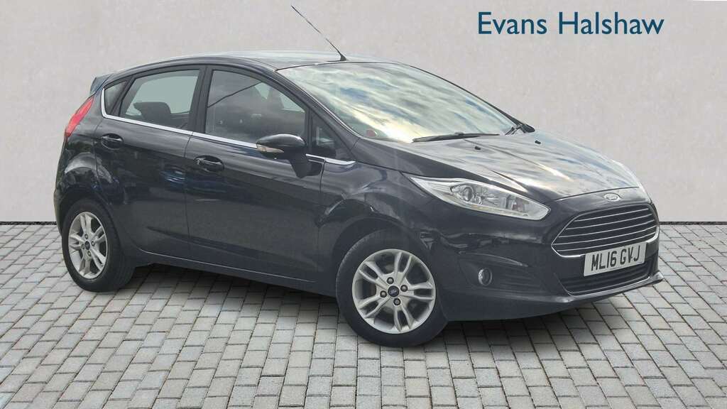 Ford Fiesta 1.0 Ecoboost Zetec 2016 ML16GVJ Black
