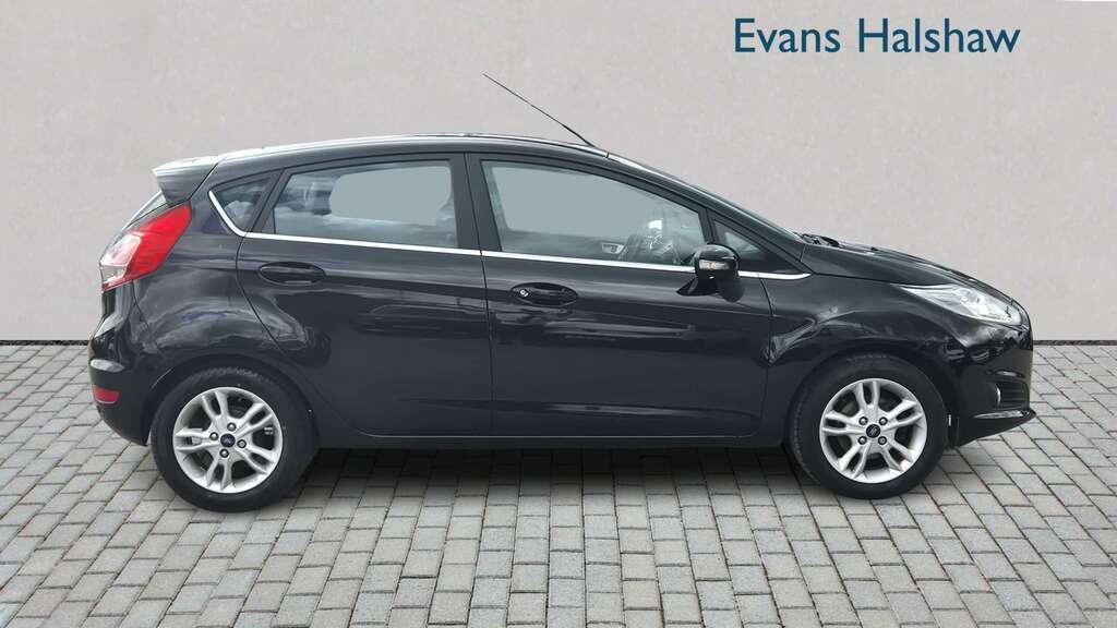 Ford Fiesta 1.0 Ecoboost Zetec 2016 ML16GVJ Black #4