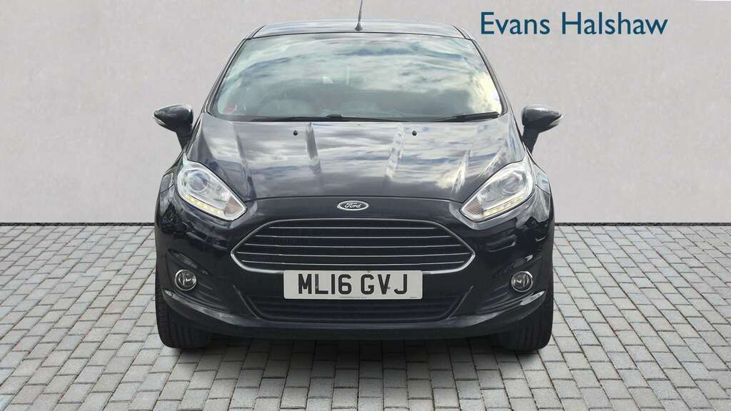 Ford Fiesta 1.0 Ecoboost Zetec 2016 ML16GVJ Black #3