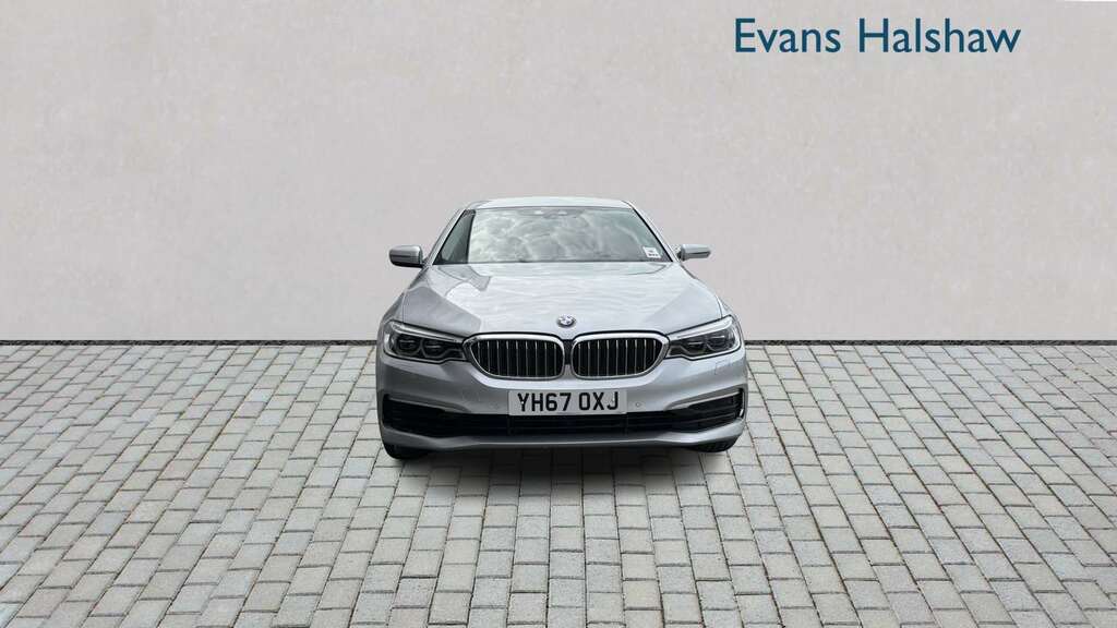 BMW 5 Series 525D Se 2017 YH67OXJ Silver #4