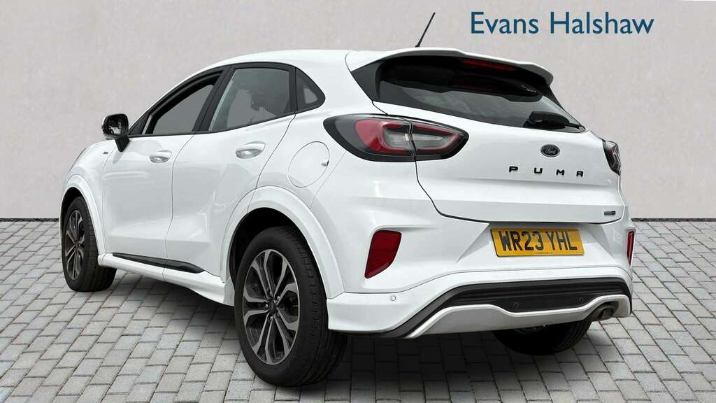 Ford Puma 1.0 Ecoboost Hybrid Mhev St-line Dct 2023 WR23YHL White #5