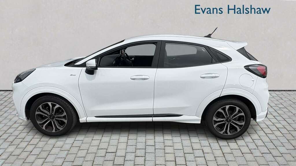 Ford Puma 1.0 Ecoboost Hybrid Mhev St-line Dct 2023 WR23YHL White #4