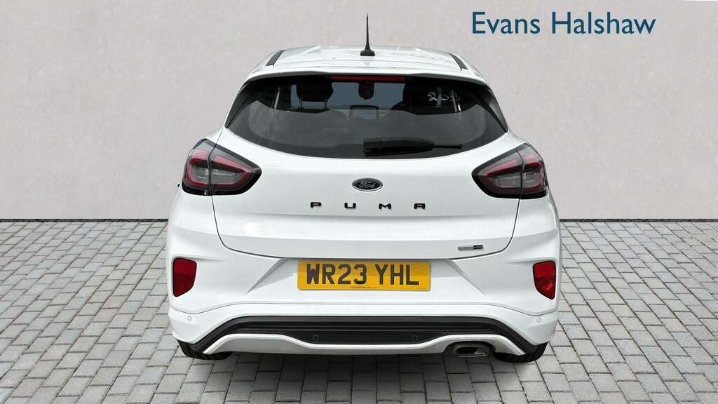 Ford Puma 1.0 Ecoboost Hybrid Mhev St-line Dct 2023 WR23YHL White #6