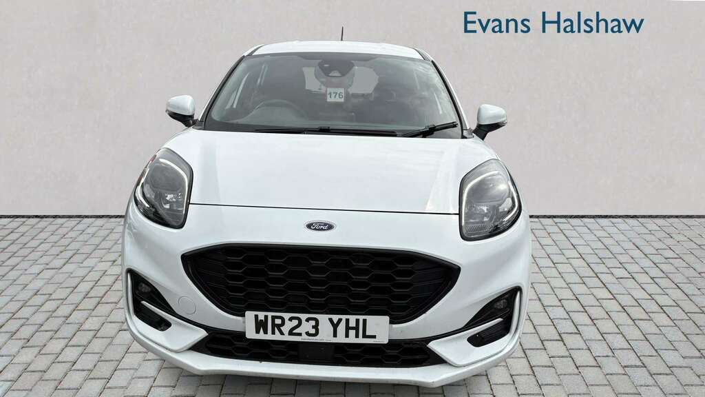 Ford Puma 1.0 Ecoboost Hybrid Mhev St-line Dct 2023 WR23YHL White #2