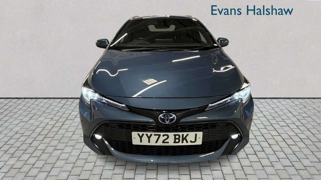 Toyota Corolla 1.8 Vvt-i Hybrid Design Cvt 2022 YY72BKJ Blue #4