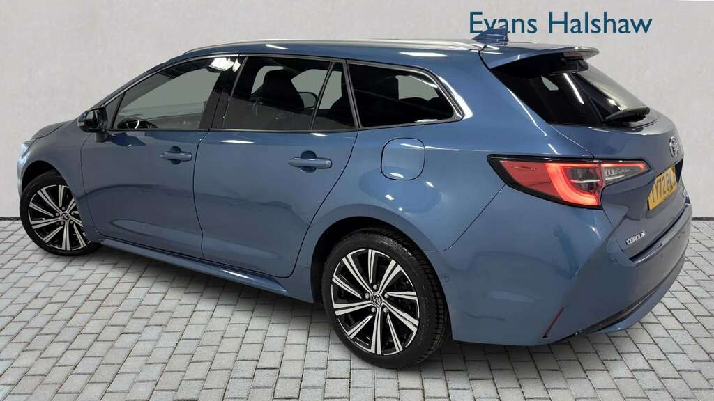 Toyota Corolla 1.8 Vvt-i Hybrid Design Cvt 2022 YY72BKJ Blue #2
