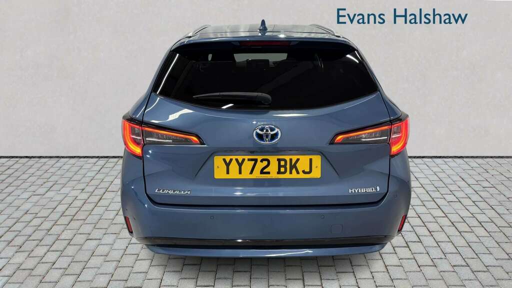 Toyota Corolla 1.8 Vvt-i Hybrid Design Cvt 2022 YY72BKJ Blue #5