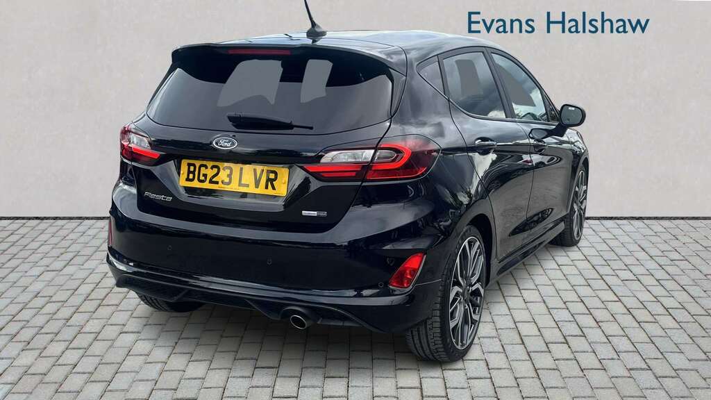 Ford Fiesta 1.0 Ecoboost Hybrid Mhev 125 St-line X 2023 BG23LVR Black #6