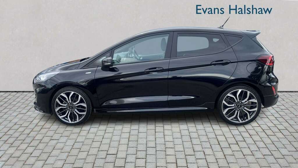Ford Fiesta 1.0 Ecoboost Hybrid Mhev 125 St-line X 2023 BG23LVR Black #4