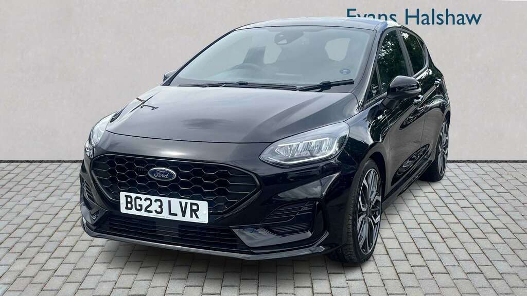 Ford Fiesta 1.0 Ecoboost Hybrid Mhev 125 St-line X 2023 BG23LVR Black #3