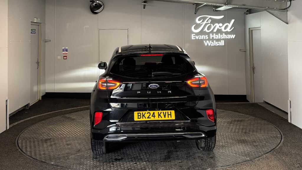 Ford Puma 1.0 Ecoboost Hybrid Mhev 155 St-line Vignale 2 BK24KVH Black #6