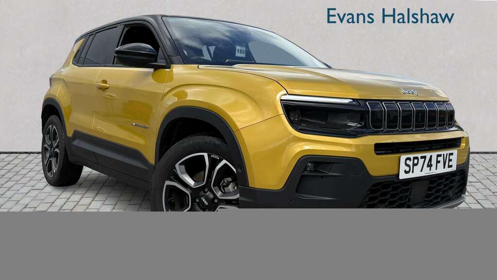 Jeep Avenger 1.2 E-hybrid Summit Dct 2024 Yellow