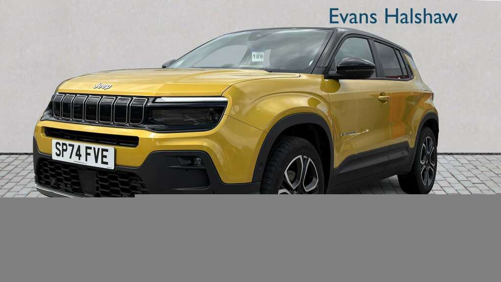 Jeep Avenger 1.2 E-hybrid Summit Dct 2024 Yellow #3