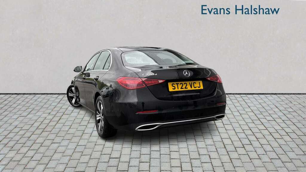 Mercedes-Benz C Class C220d Sport 9G-tronic 2022 Black