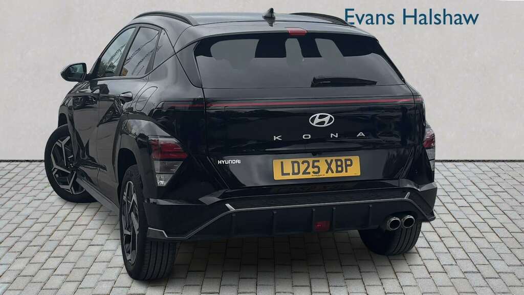 Hyundai Kona 1.0T 100 N Line 2025 LD25XBP Black #2