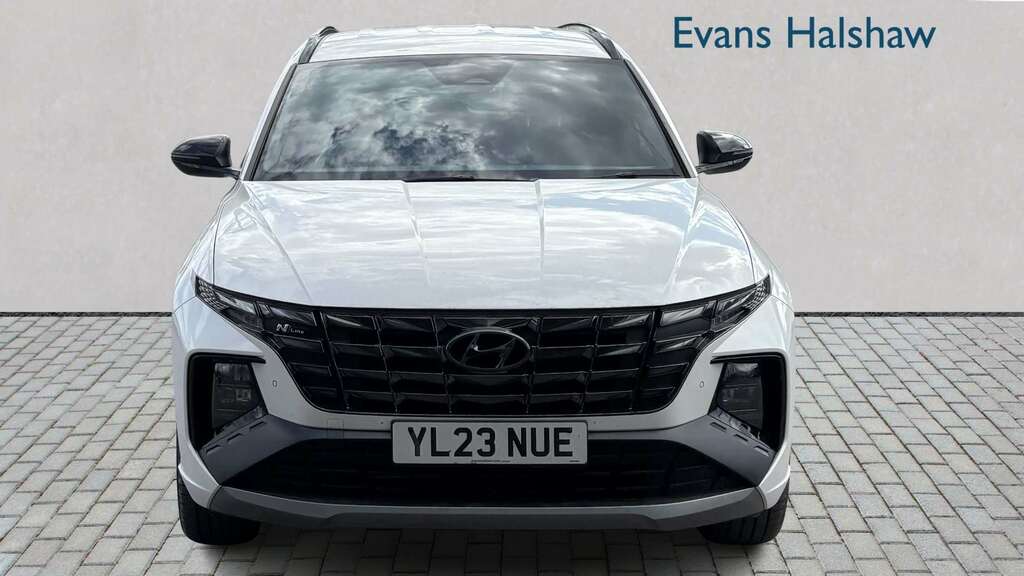 Hyundai Tucson 1.6 Tgdi Hybrid 230 N Line 2Wd 2023 YL23NUE White #2