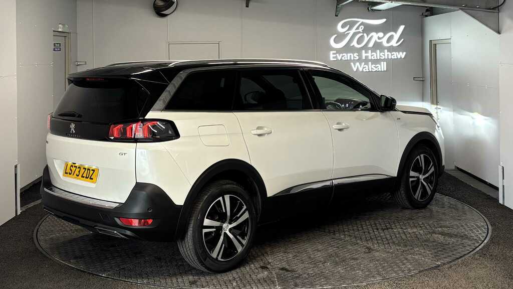 Peugeot 5008 1.2 Puretech Gt Eat8 2023 LS73ZDZ White #4