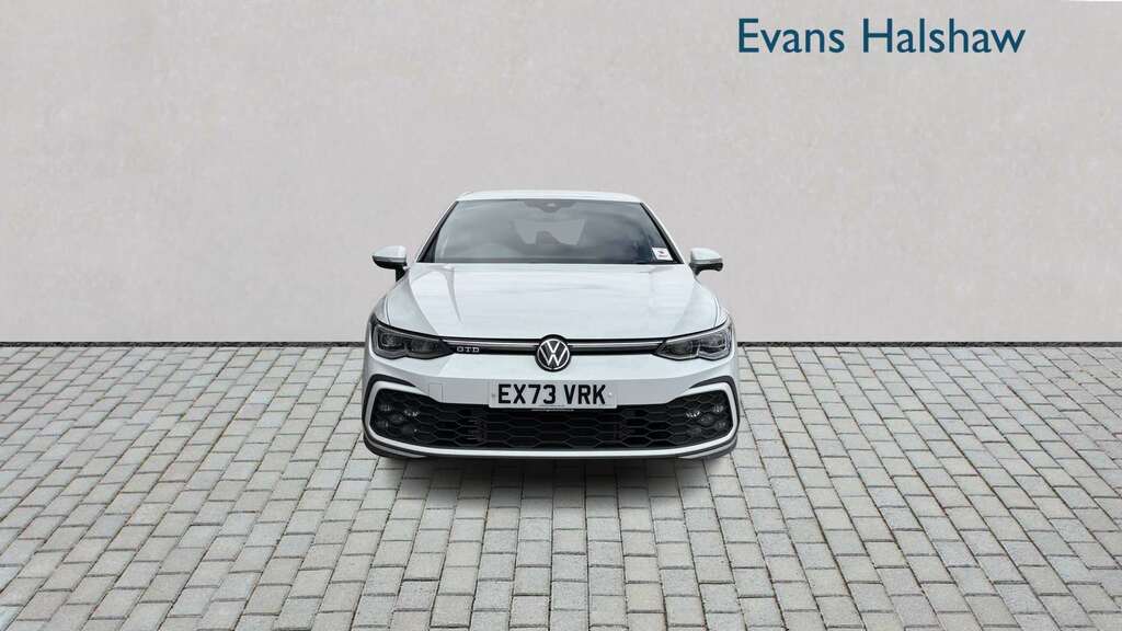 Volkswagen Golf 2.0 Tdi 200 Gtd Dsg 2023 EX73VRK White #4