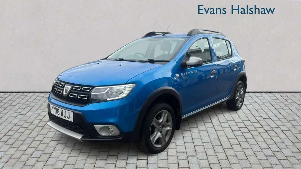 Dacia Sandero Stepway 0.9 Tce Laureate 2018 YY18WJJ Blue #6