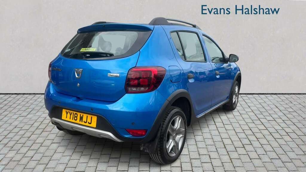 Dacia Sandero Stepway 0.9 Tce Laureate 2018 YY18WJJ Blue #2
