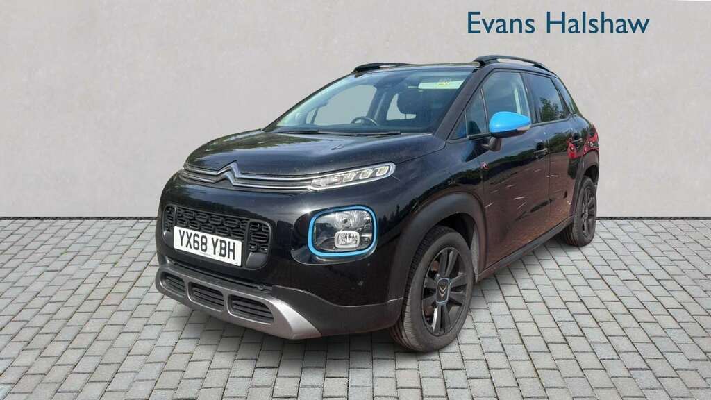Citroen C3 Aircross 1.2 Puretech 110 Rip Curl 2018 YX68YBH Black #2