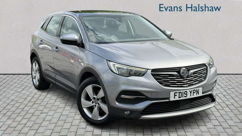 Vauxhall Grandland X 1.5 Turbo D Elite Nav 2019 FD19YPN Grey