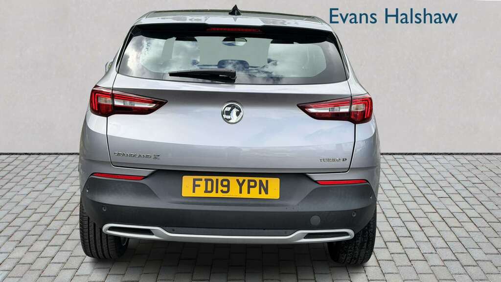 Vauxhall Grandland X 1.5 Turbo D Elite Nav 2019 FD19YPN Grey #4