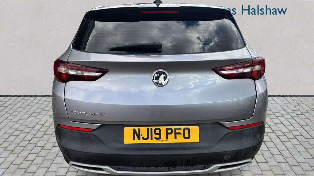 Vauxhall Grandland X 1.2 Turbo Sport Nav 2019 NJ19PFO Grey #5