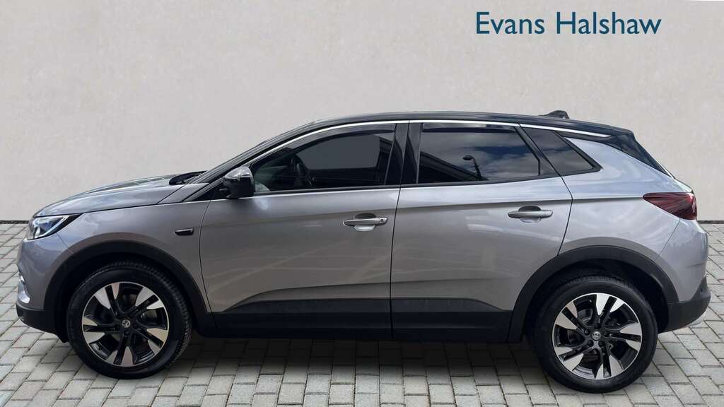 Vauxhall Grandland X 1.2 Turbo Sport Nav 2019 NJ19PFO Grey #3