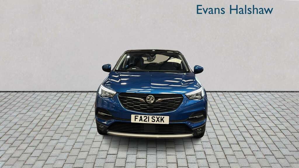 Vauxhall Grandland X 1.2 Turbo Elite Nav 2021 FA21SXK Blue #3