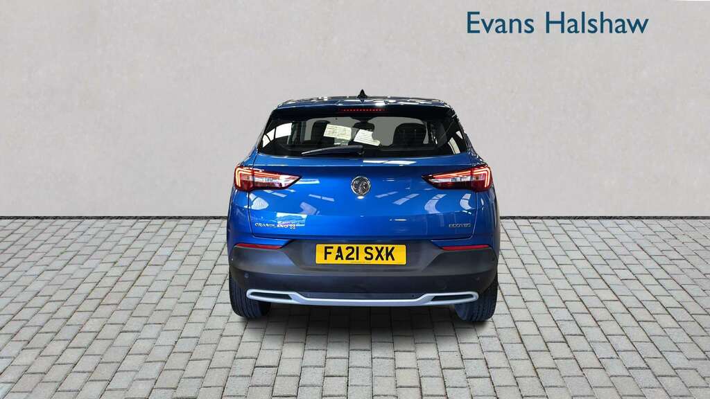 Vauxhall Grandland X 1.2 Turbo Elite Nav 2021 FA21SXK Blue #4