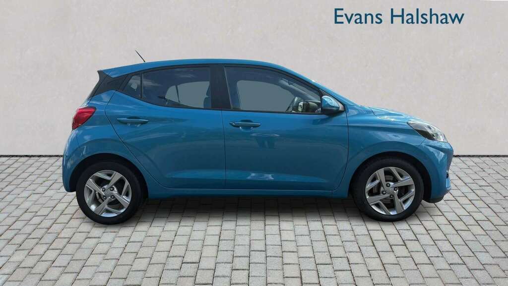 Hyundai I10 1.0 Mpi Se Connect 2022 YW72KKT Blue #5