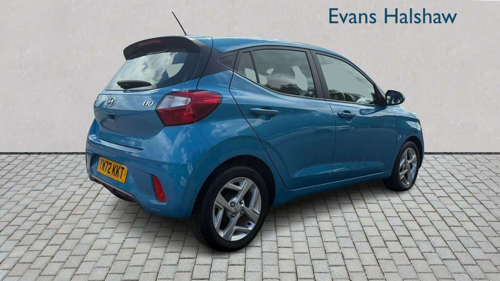Hyundai I10 1.0 Mpi Se Connect 2022 YW72KKT Blue #2