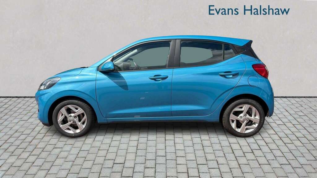 Hyundai I10 1.0 Mpi Se Connect 2022 YW72KKT Blue #6