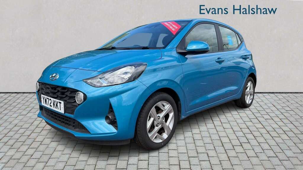 Hyundai I10 1.0 Mpi Se Connect 2022 YW72KKT Blue #3