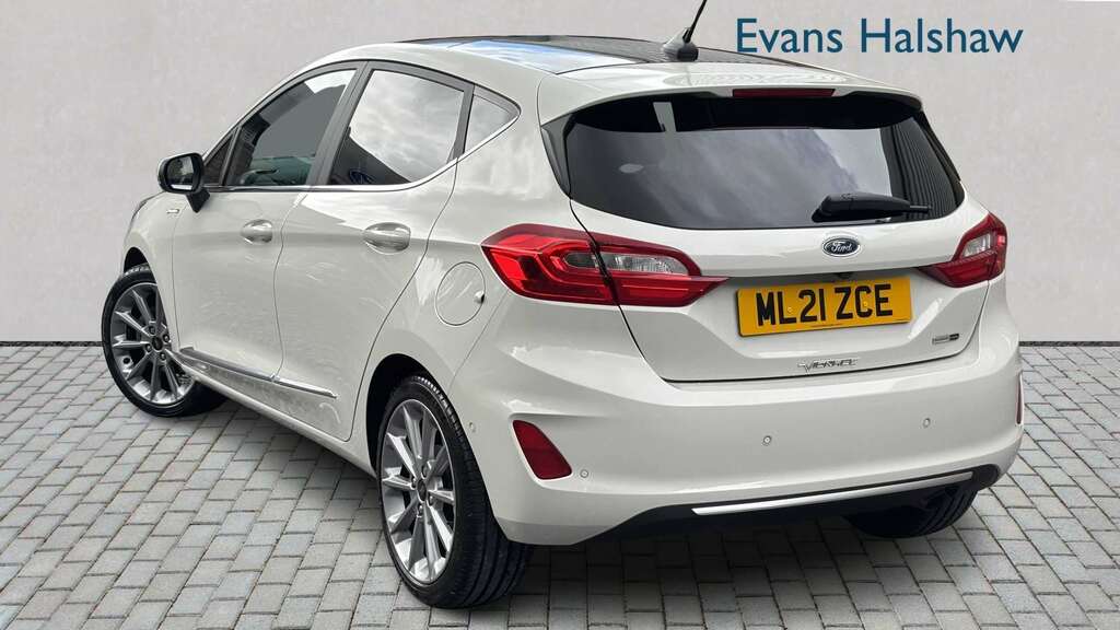 Ford Fiesta 1.0 Ecoboost Hybrid Mhev 125 Vignale Edition 2 White