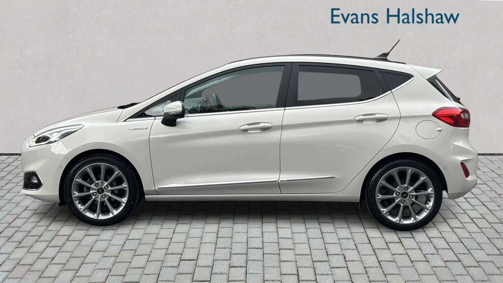 Ford Fiesta 1.0 Ecoboost Hybrid Mhev 125 Vignale Edition 2 ML21ZCE White #2