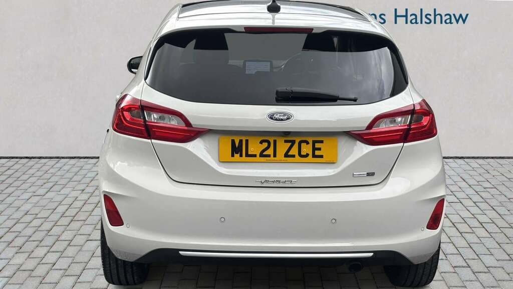 Ford Fiesta 1.0 Ecoboost Hybrid Mhev 125 Vignale Edition 2 ML21ZCE White #3