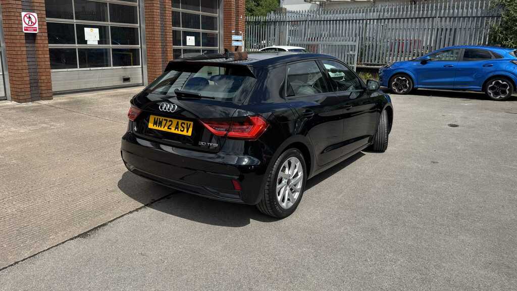 Audi A1 30 Tfsi 110 Sport 2022 MW72ASV Black #6